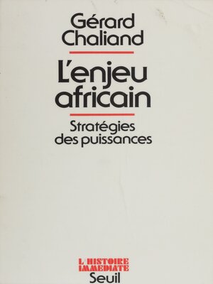 cover image of L'Enjeu africain